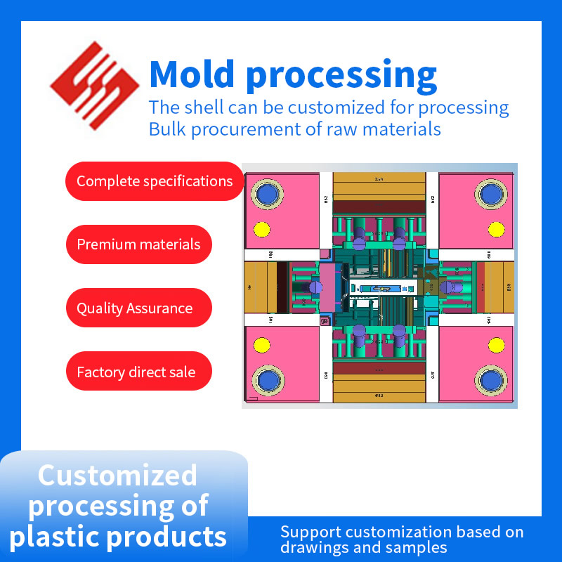 Two-color mold