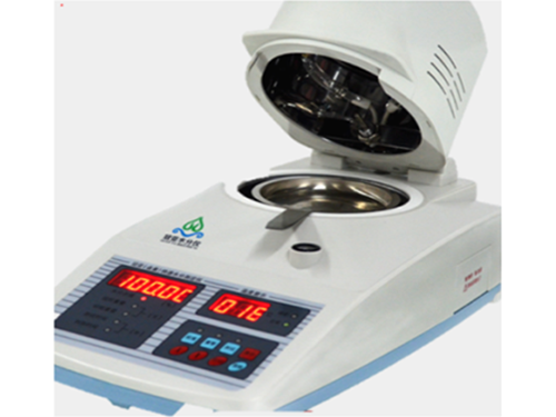 Crown pressure rapid moisture tester