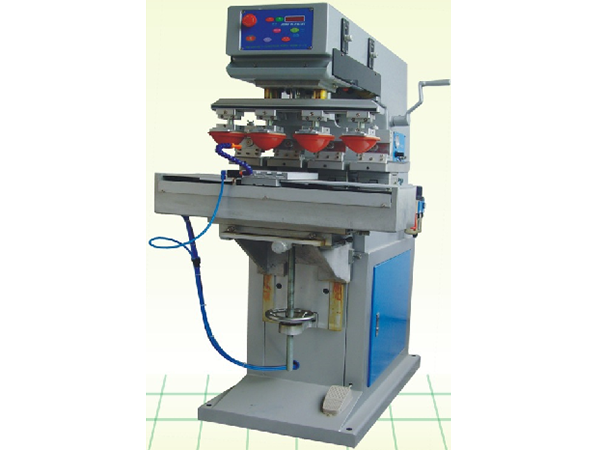 Fully automatic 4-color transfer printing table machine